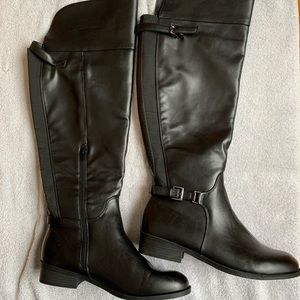Merona Black Boots Womens Size 11